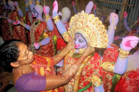 Tripura to celebrate Kali-Puja on Saturday Tripura to celebrate Kali-Puja on Saturday